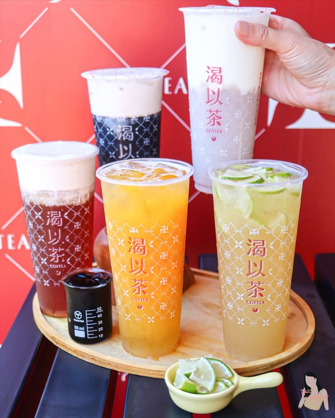 渴以茶台中知名飲料店也插旗台北啦!必喝水果茶系列和堅果奶蓋 - 第4張圖
