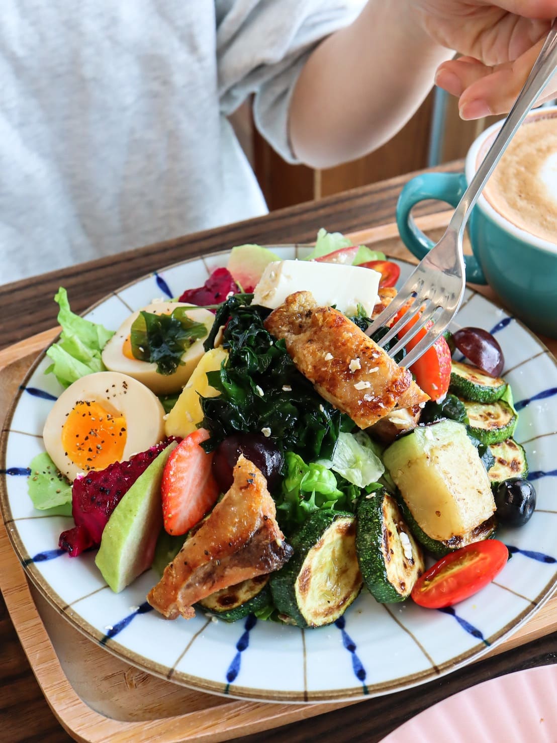 阿飛Brunch台中車站周邊必吃大份量早午餐。必點流心熱壓吐司 - 第20張圖