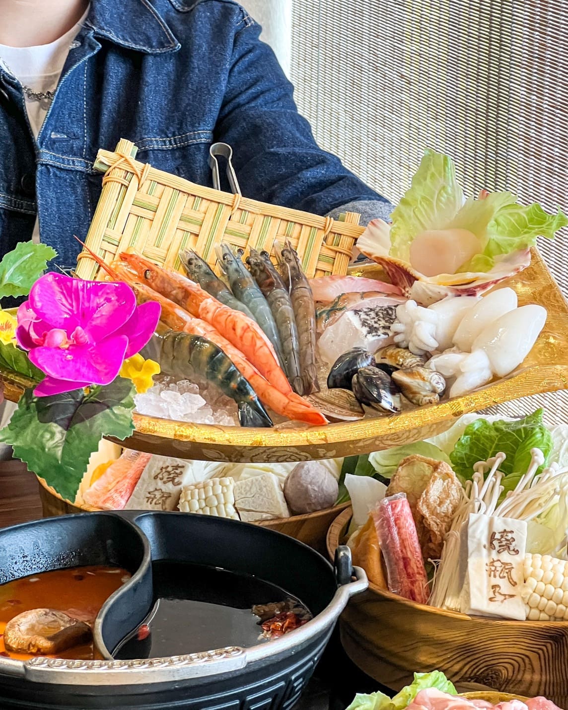 燒瓶子|台中北屯高CP值個人鴛鴦火鍋!湯底好喝食材新鮮,還有豐富免費自助吧 - 第17張圖
