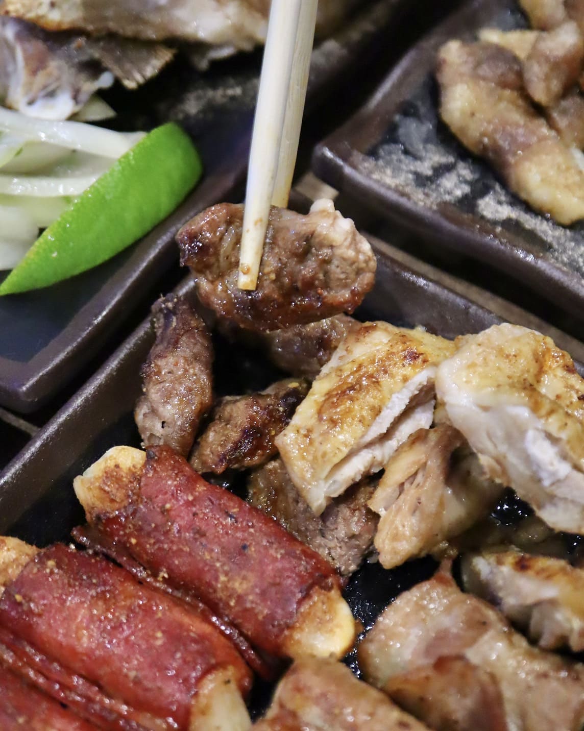 新竹宵夜|台灣壹碳烤在香山開新分店啦。雞湯白飯無限續,最低一串起 - 第19張圖