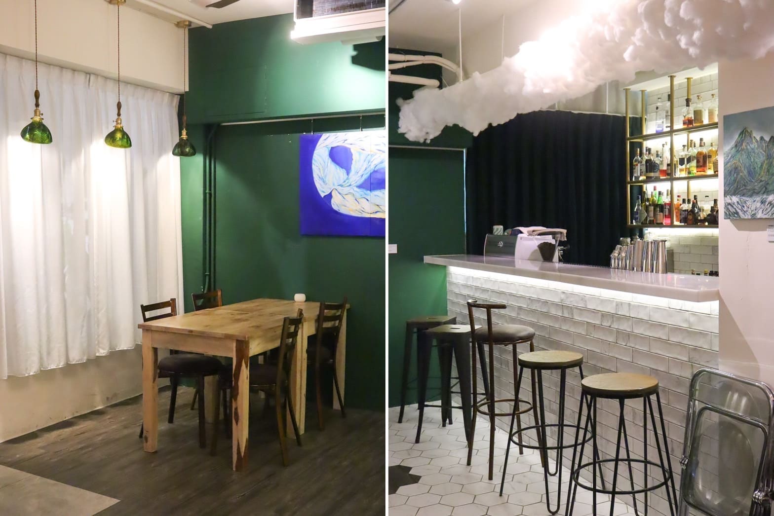Homecoming club|信義區巷弄中被油畫包圍的溫馨餐酒館!不論是特色調酒還是餐點都讓人驚喜 - 第9張圖