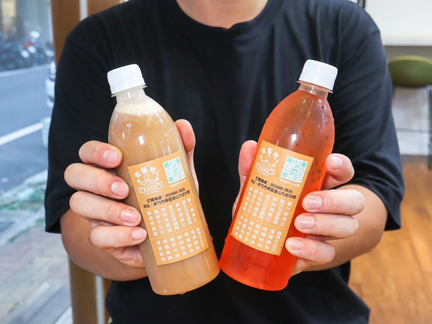 有飯吃健康餐盒|新竹金山街新開幕高CP值大份量健康餐。大推深海魷魚口味 - 第23張圖