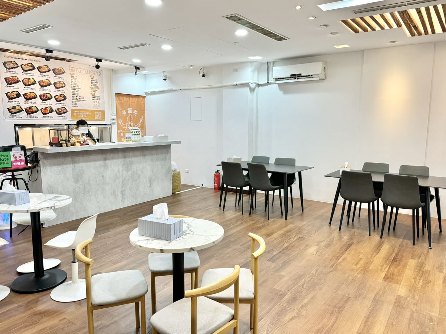有飯吃健康餐盒|新竹金山街新開幕高CP值大份量健康餐。大推深海魷魚口味 - 第3張圖