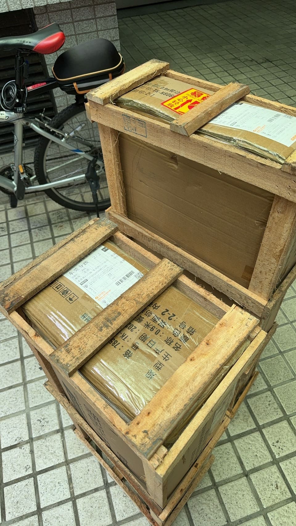 十樣淘寶傢俱開箱不踩雷!推薦台信達集運倉。服務一條龍,總重超過兩百公斤傢俱,淘寶新手友好 - 第15張圖