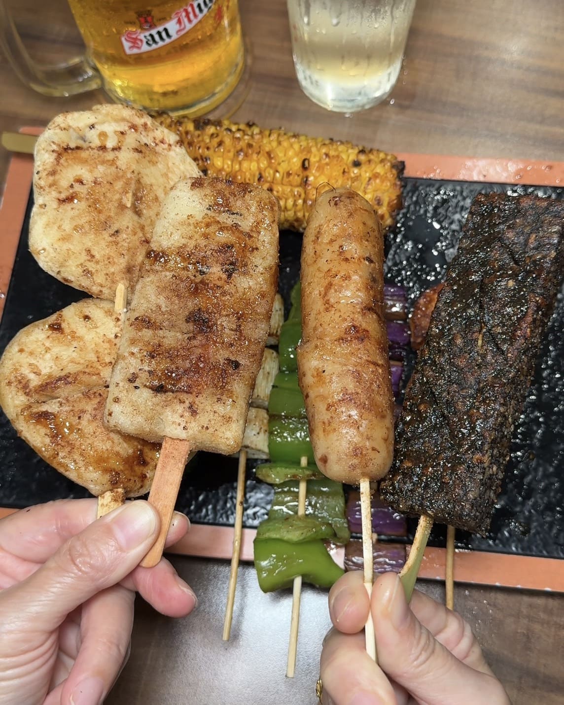 享烤串燒|蘆洲平價好吃燒烤串物店,最低元起。現壓生啤只要買五送一 - 第19張圖