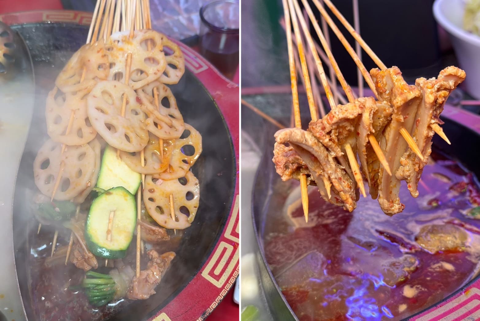 嗯雞刀正宗成都串串香|近50種品項每串元!香麻帶勁鍋底超過癮。營業到凌晨五點!夜貓福音 - 第17張圖