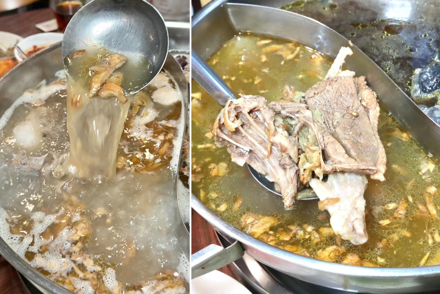 帝王食補|薑母鴨也能做成鴛鴦鍋!寒冬食補必吃薑母鴨創始元祖。黃金麵線和多種自製火鍋料超暖胃 - 第9張圖