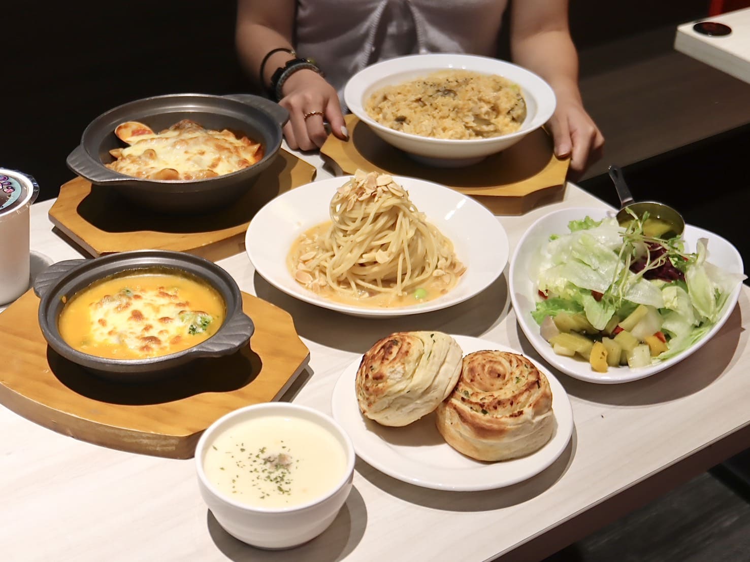 麵食主義|雲林斗六高CP值大份量義式餐館!百元價吃到奧利塔橄欖油+手工醬料太划算。學生寶藏餐廳 - 第7張圖