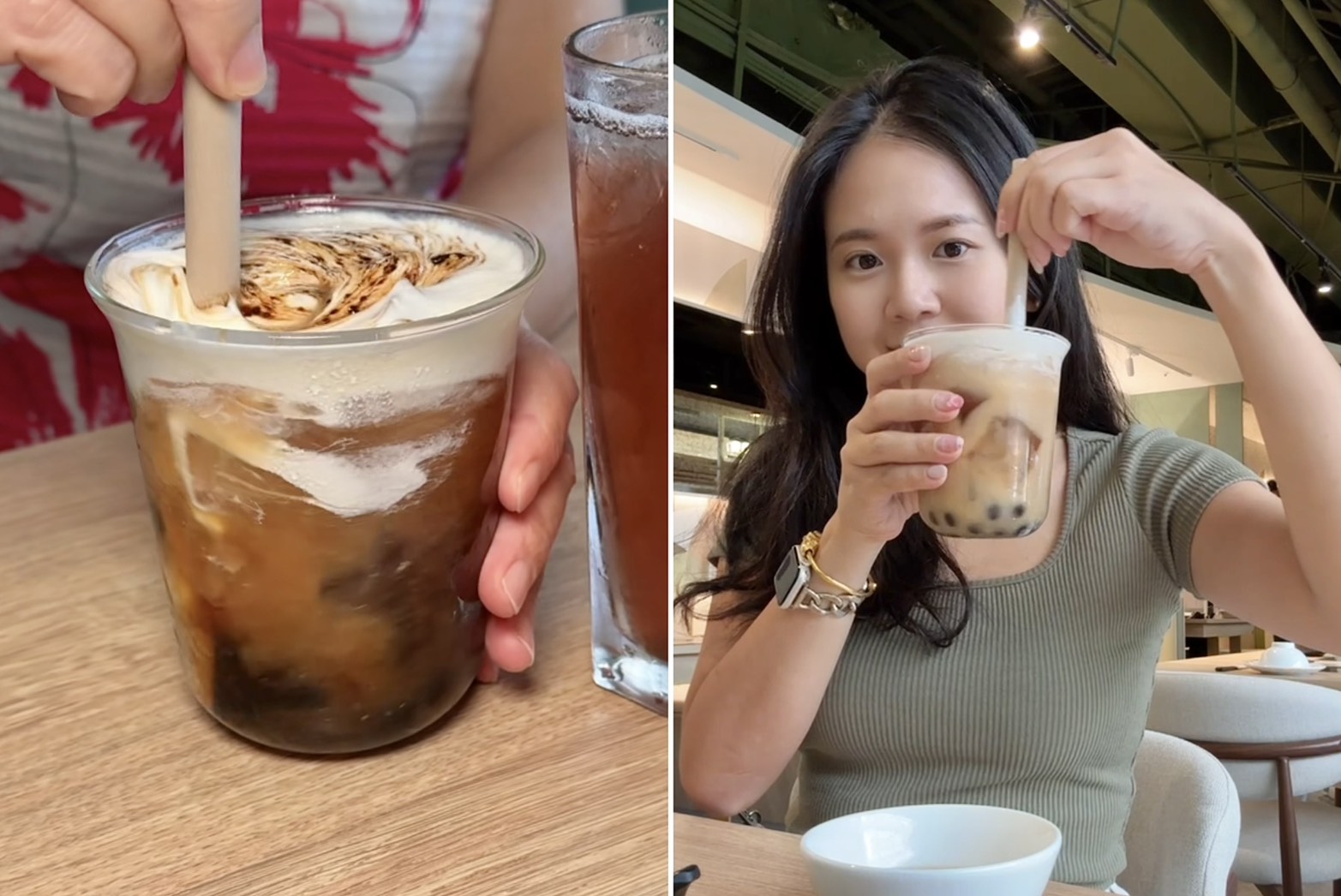 瘋一鍋|板橋環球店新開幕,被火鍋耽誤的飲料店,必點紅烏龍雪梨蘋果鍋、紅玉豆花、三重奏奶蓋 - 第15張圖