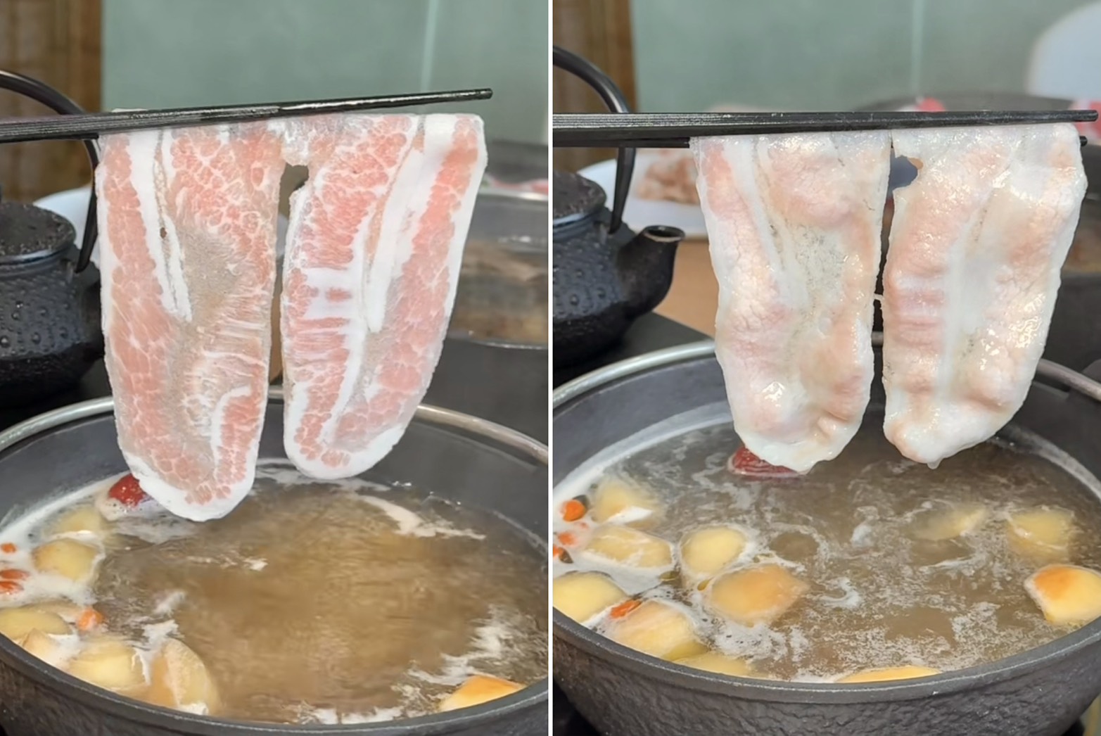 瘋一鍋|板橋環球店新開幕,被火鍋耽誤的飲料店,必點紅烏龍雪梨蘋果鍋、紅玉豆花、三重奏奶蓋 - 第25張圖