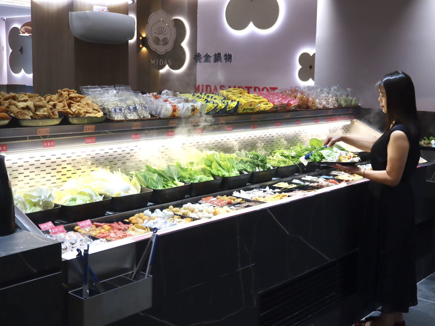 桃金鍋物|竹北店新開幕!50+自助吧、湯底16種個人鴛鴦鍋、老店泡泡冰吃到飽。還點得到卷卷烘焙生乳銅鑼燒 - 第6張圖