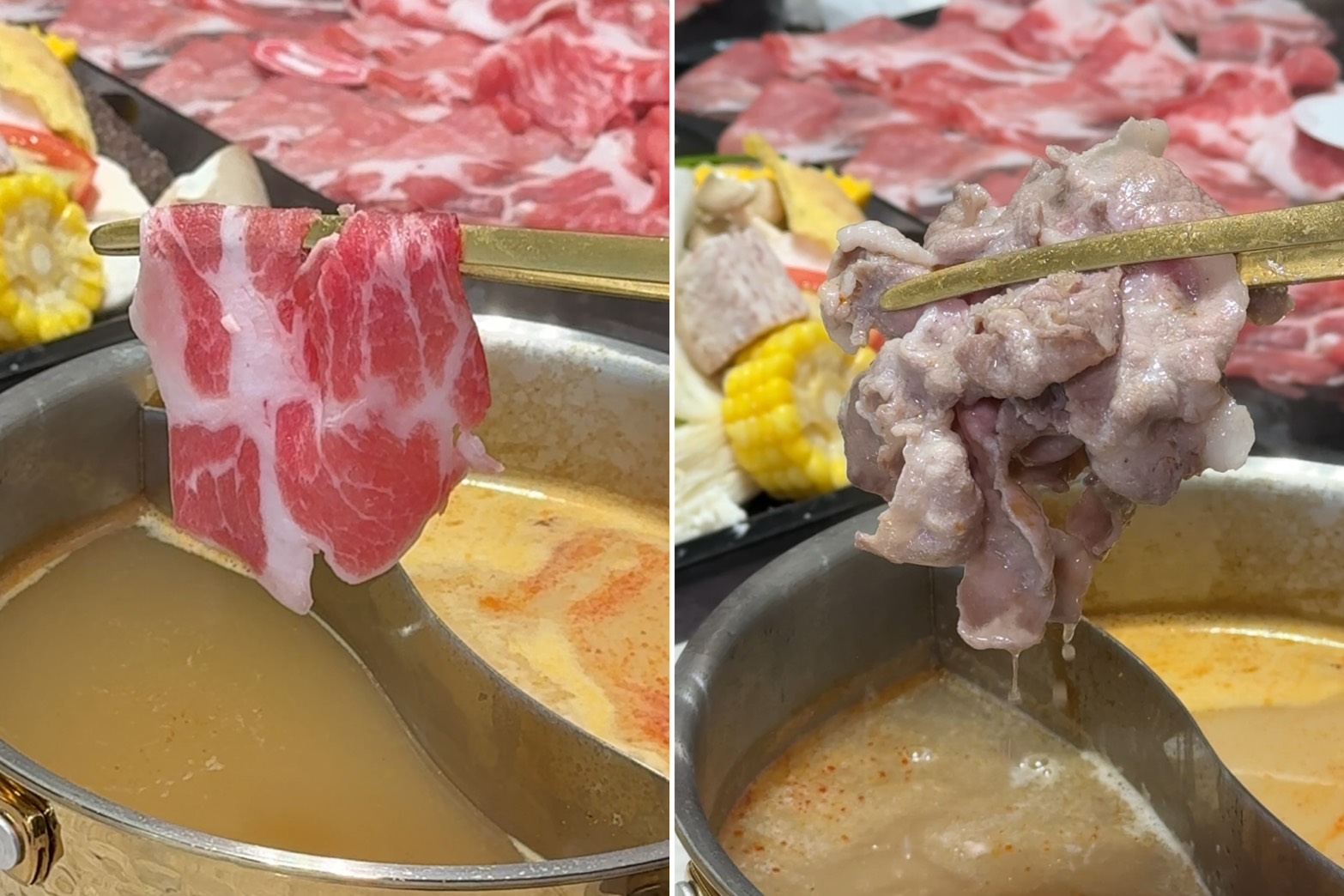 桃金鍋物|竹北店新開幕!50+自助吧、湯底16種個人鴛鴦鍋、老店泡泡冰吃到飽。還點得到卷卷烘焙生乳銅鑼燒 - 第34張圖