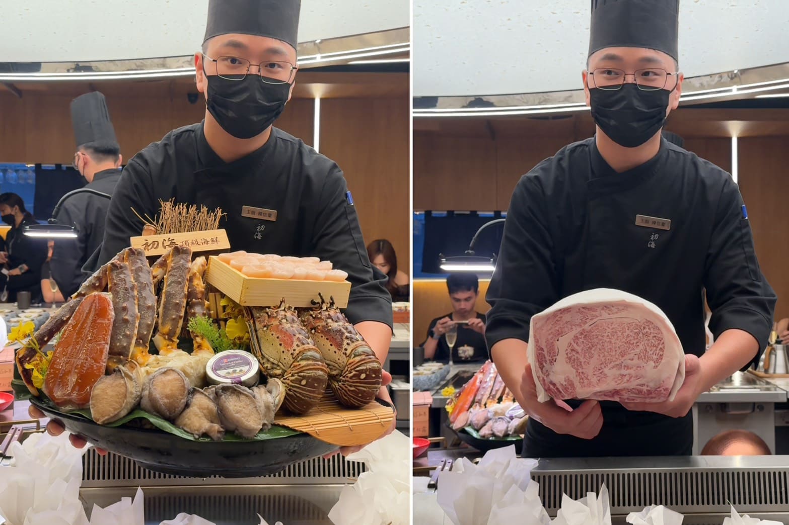 初海和牛鐵板燒|$1680起吃14道頂級料力。馬辣集團新品牌插旗永康街 - 第7張圖 初海和牛鐵板燒|$1680起吃14道頂級料力。馬辣集團新品牌插旗永康街