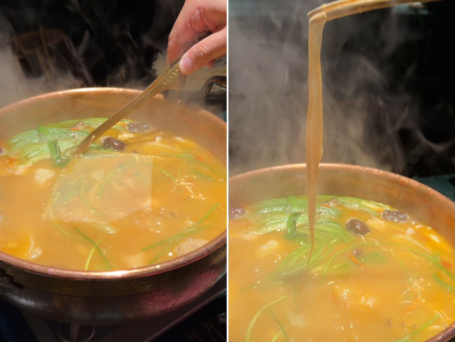 煉丹爐潮汕鍋物｜台北東區新開幕，皇金花膠雞爐、陰陽雙修的的沈浸式煉丹體驗