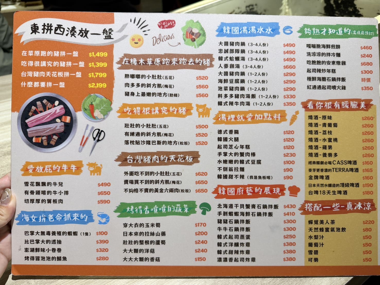 燒酒烤烤豬｜台北東區韓式燒肉推薦！全程專人代烤、六種小菜無限續，聚餐約會首選
